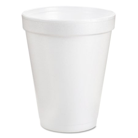 Foam Drink Cups, 6oz, White, PK1000 PK